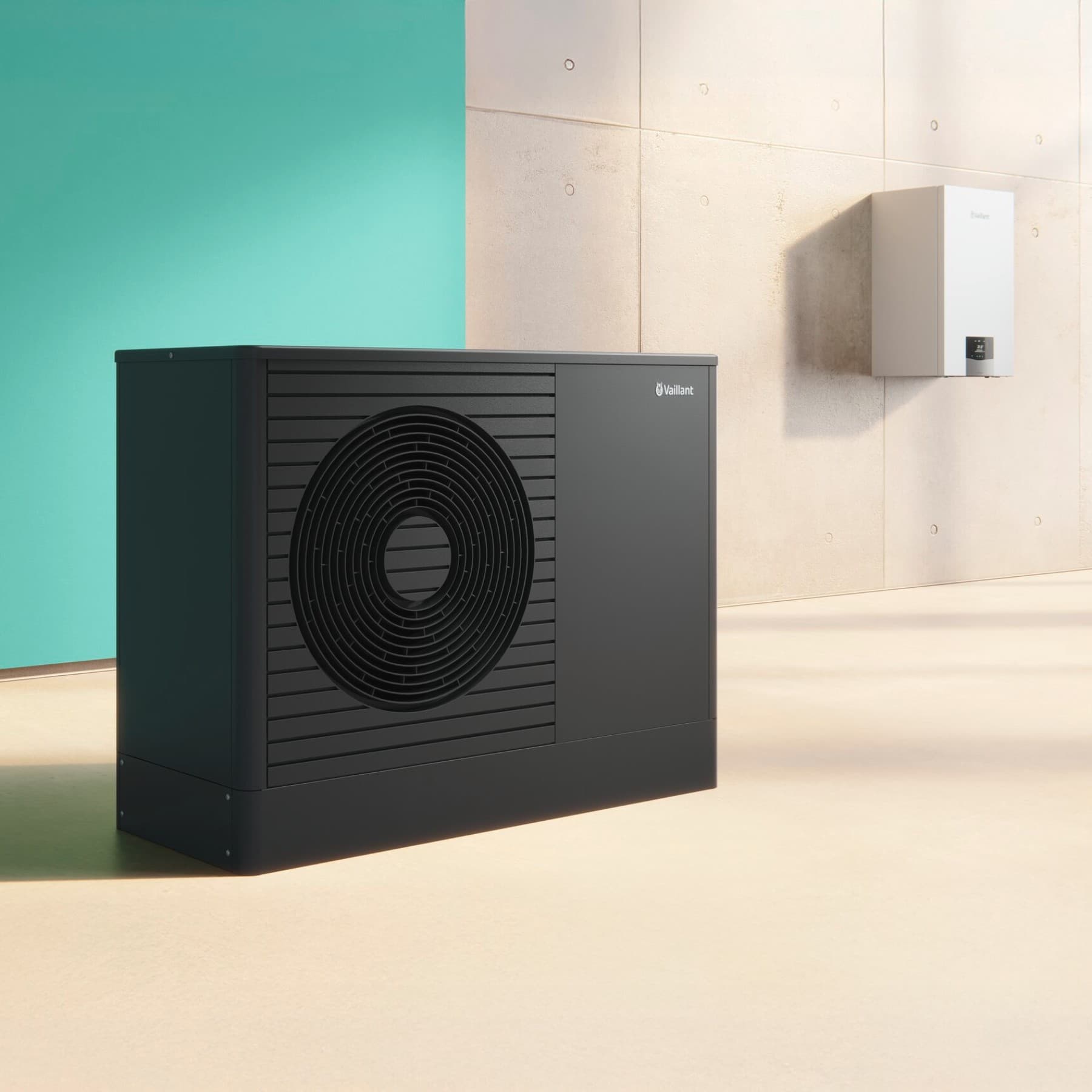 toplotna črpalka aroTHERM plus in plinska naprava ecoTEC plus